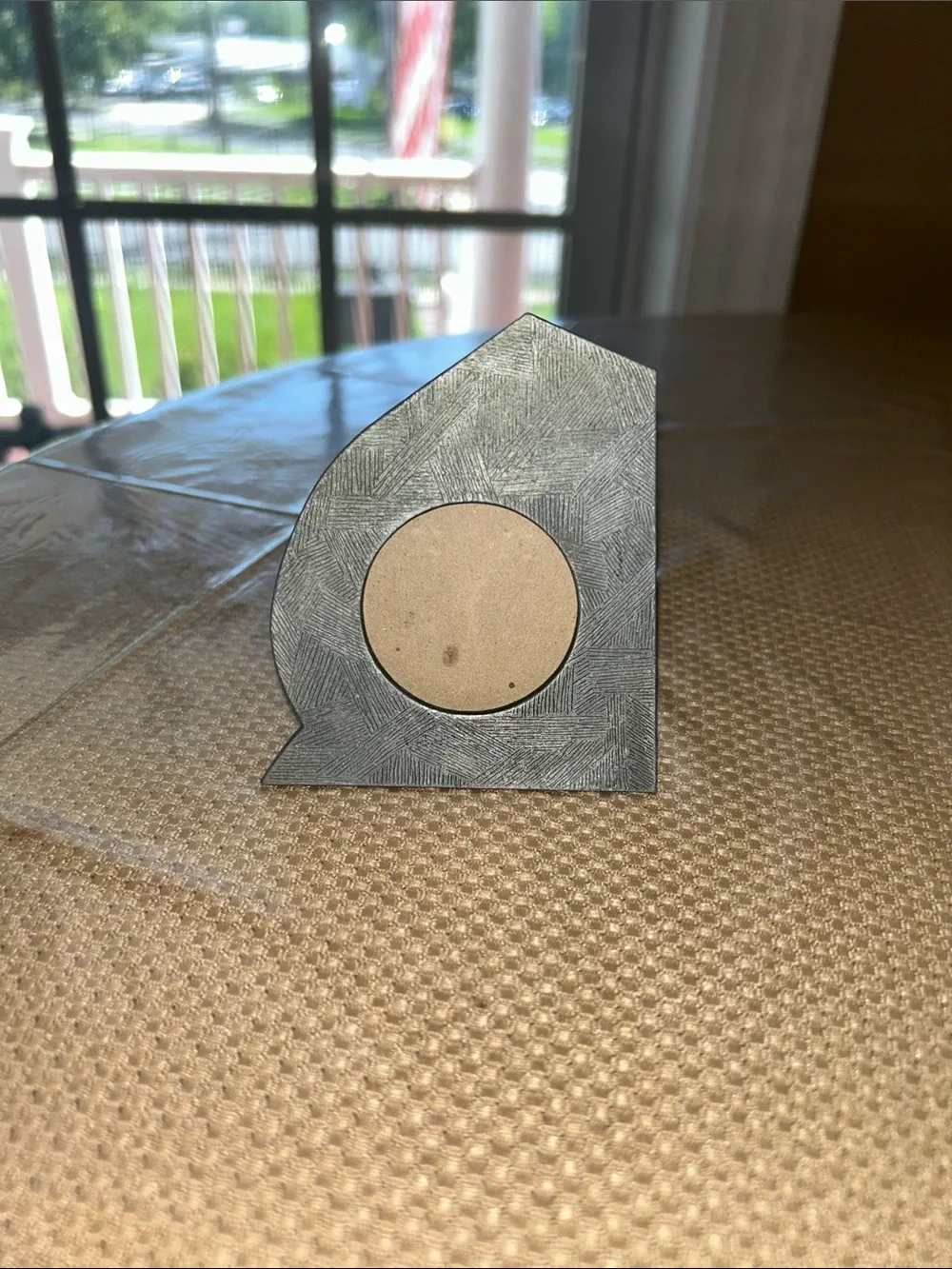 Metallic Gray Decorative Photo Frame - Home Accents
